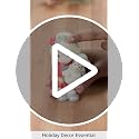 Christmas Figurine 2024 Holiday Decor Bisque Porcelain Gift