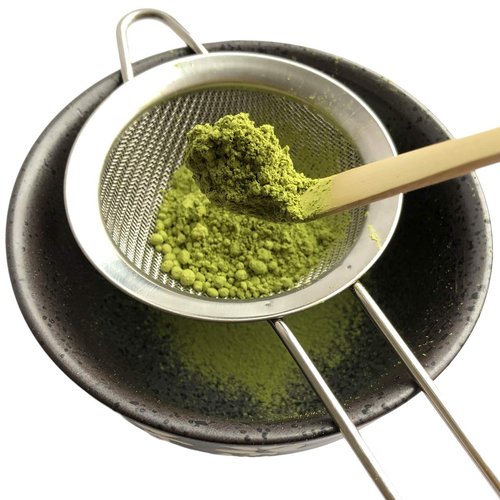 Artcome Traditional Japanese Matcha Tea Set, Matcha Whisk, Traditional Scoop, Matcha Bowl & Caddy, Ceramic Whisk Holder, Handmade Matcha Ceremony Kit (9Pcs)