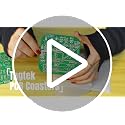 7 Colors Circuit Board Drink Coasters Set - Geek Nerd Engineer Gift
