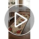 Holiday Gathering Custom Christmas Runner Rug for Grandparents House Doormat - Festive Family Gift