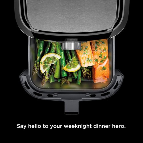 CHEFMAN Air Fryer - 4.5 Qt Healthy Cooking with Dual Control, Nonstick Basket & 60-Minute Timer