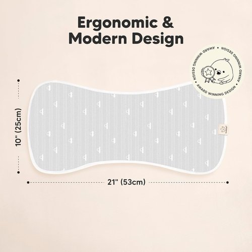 KeaBabies Baby Swaddle Sleep Wrap 3-Pack & Burp Cloths 5-Pack | Newborn Essentials for Boys & Girls