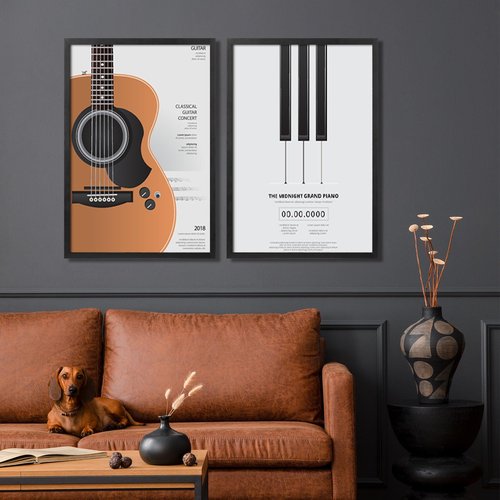 DOAI ART 27x40 Poster Frame Black, Poster Frames 27 x 40 inches or 27x40 Picture Frames with HD Plexiglass for Horizontal or Vertical Wall Mounting, Scratch-proof Safe and Artistic Large Photo Frame