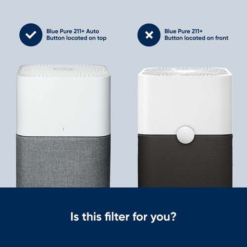 Blueair Blue Pure 211+ Genuine Replacement Filter, Particle and Activated Carbon