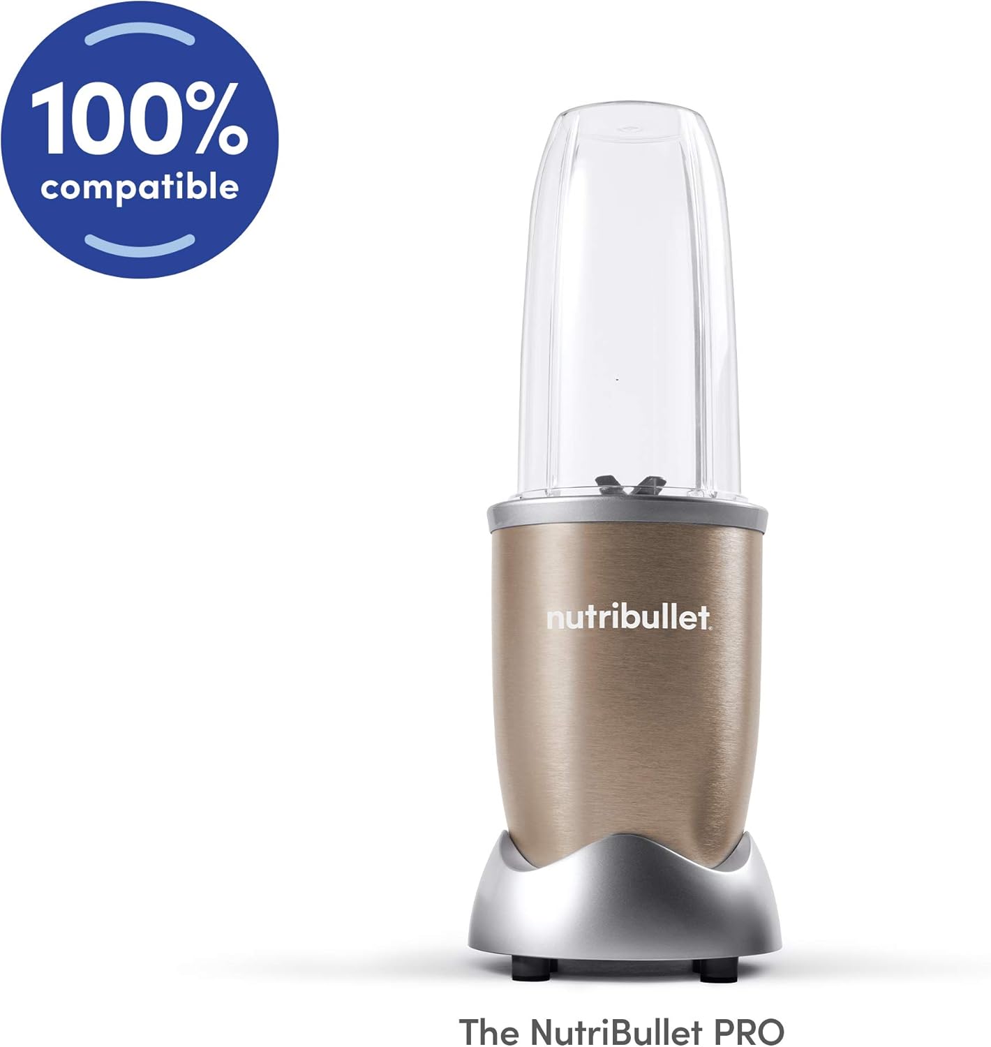 Nutribullet Pro - Deluxe 32 Oz Blender | Grey/Clear Design for Smoothies & Soups