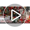 Silver Believe Bell Ornaments - 12 Pcs Metal Christmas Sleigh Bells with Red Ribbons