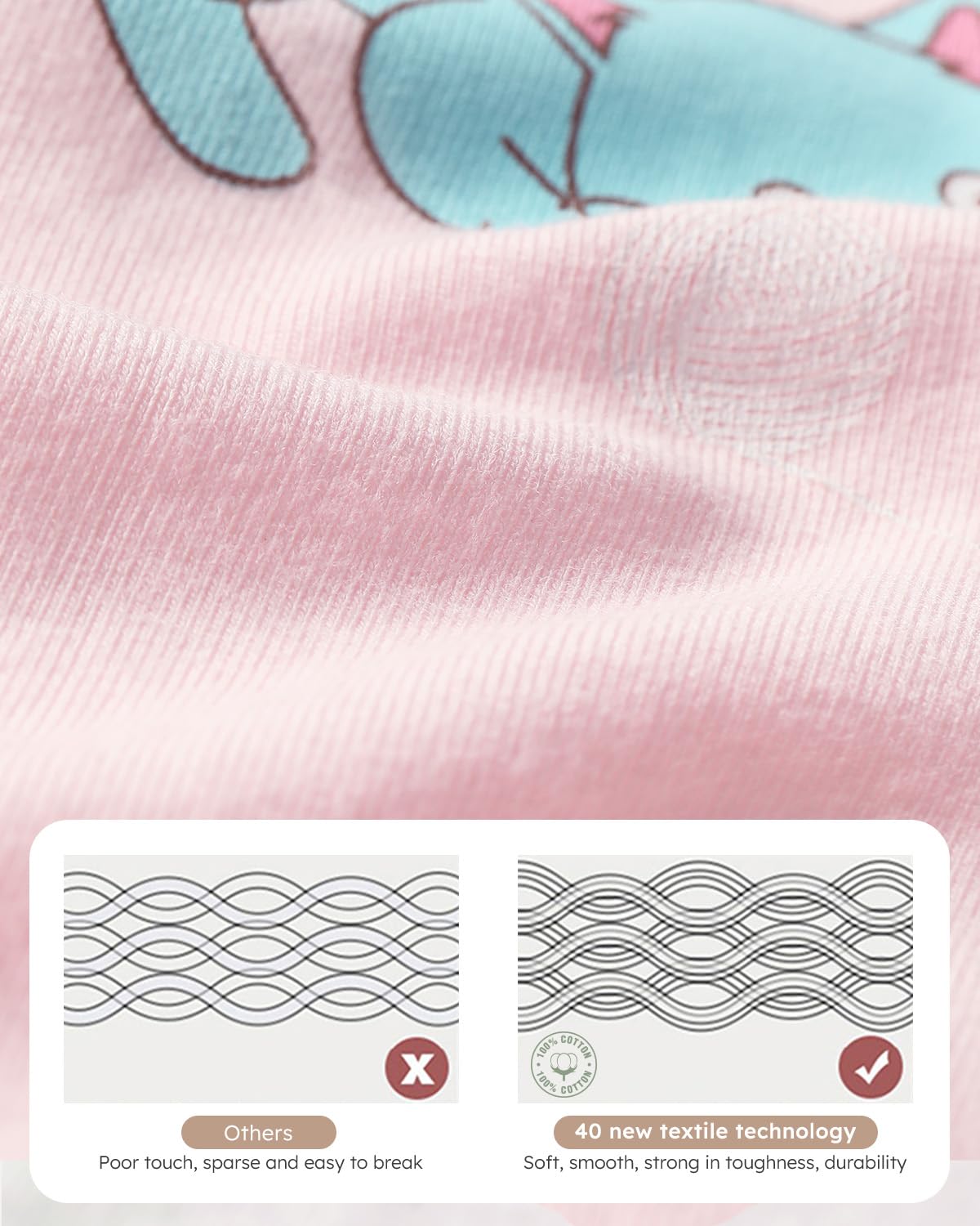 Yoofoss Baby Sleep Sack - 100% Organic Cotton Wearable Blanket for 18-24 Months | Lightweight 2-Way Zipper, TOG 0.5