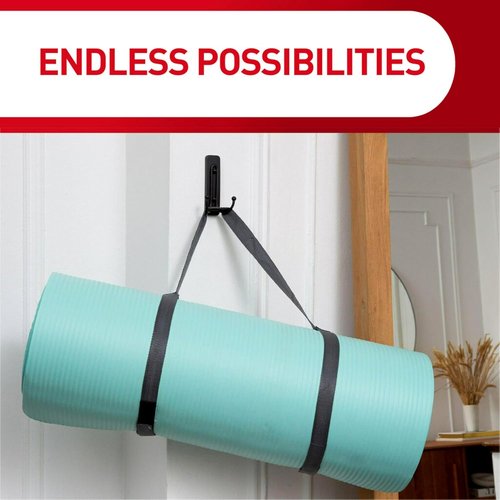 Command Indoor Large Replacement Strips - Damage-Free Wall Hanging | 20 Strips, Holds Up to 5 lb, White Adhesive