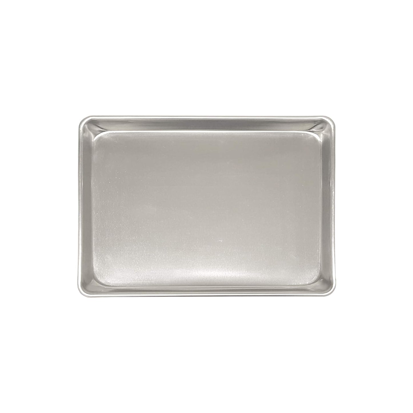 Thunder Group Full-Size Aluminum Sheet Pan - 18" x 26", 18 Gauge, Pack of 12
