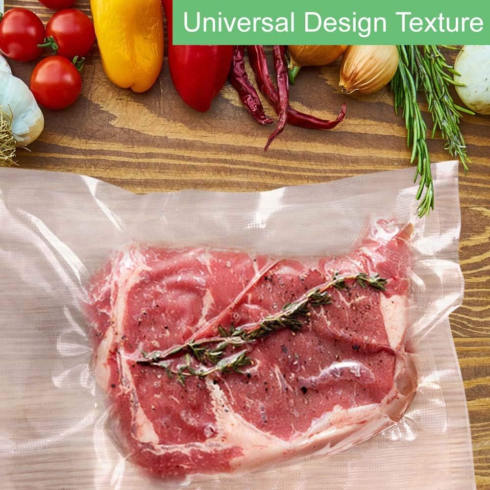 O2frepak Vacuum Sealer Bags - Heavy Duty BPA-Free Rolls, 8"x20" & 11"x20" | Perfect for Sous Vide Cooking
