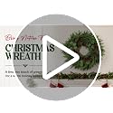 24-Inch Cedar Christmas Wreath with Pinecones - Artificial Holiday Decor - Variation of THIS listing