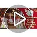 12 Sets Christmas Baking Supplies Gift Set - Stainless Steel Whisk & Silicone Spatula with Cards & Ribbons