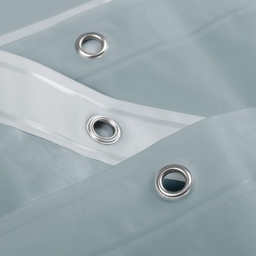 Barossa Design Shower Curtain Liner - Premium PEVA Shower Liner for Bathroom, BPA & PVC Free, No Chemical Smell, Lightweight Standard Size Bath Curtain with 3 Magnets, Metal Grommets - Stone Blue