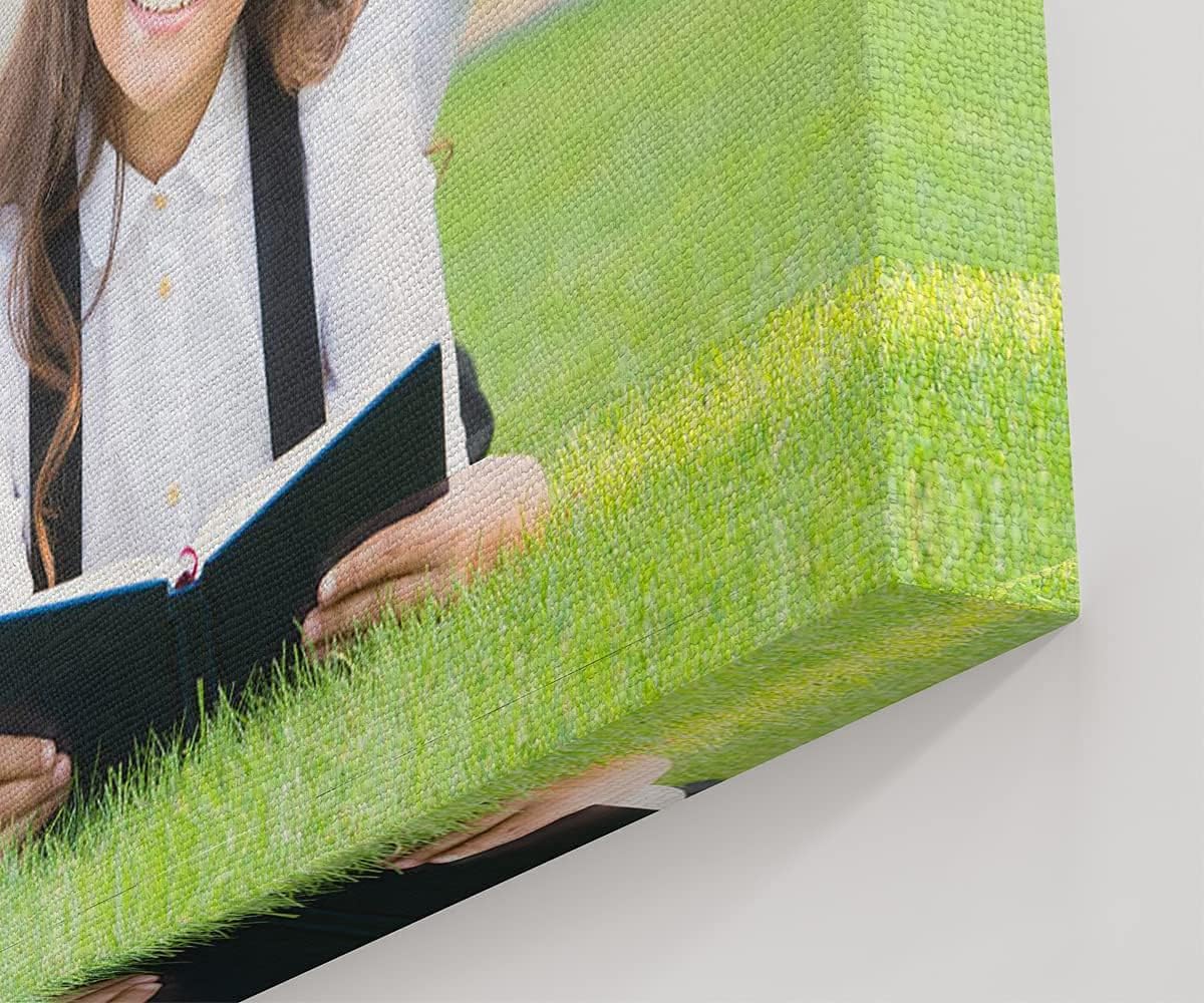 Sunwes Custom Canvas Prints - Personalized Wall Art with Your Photo | 24x36 Inch, Ready to Hang, Made in USA