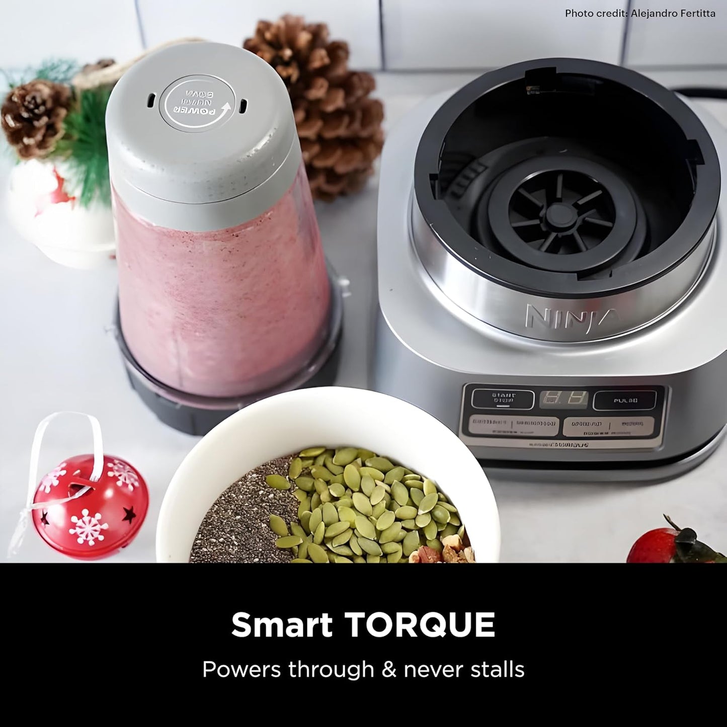 Ninja Blenders | Premium Smoothie Blender & Mixer - 1200W Motor for Sauces & Frozen Drinks | SS101 Foodi