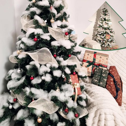 BUTUZE Polyester Fiber - Artificial Snow Cloud Decor for Room Ceiling | 200g/7oz Cotton Fill