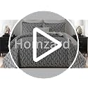 Homzard Queen Size Cotton Quilt Set with Fern Leaf Botanical Design - Gray, 10gray/White