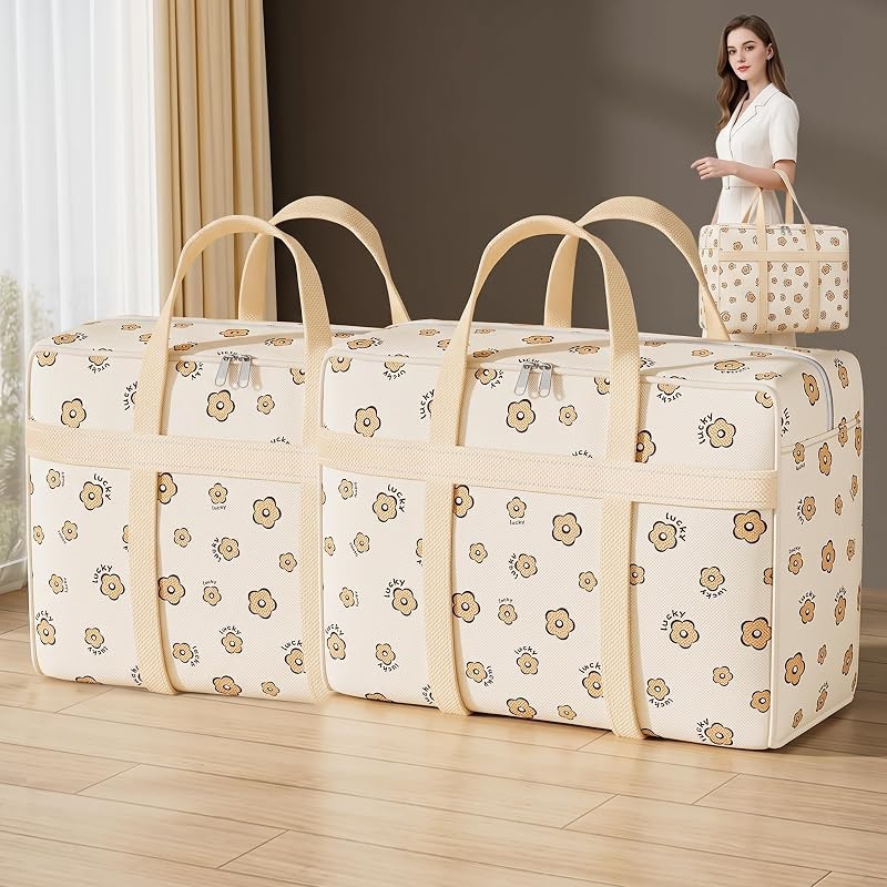 Giant Moving Bags – 2 Pack Duty Bedding Storage Bags