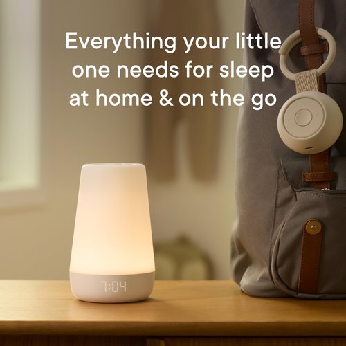 Rest+ 2nd Gen Baby Sleep Bundle Includes Hatch Rest+ 2nd Gen and Portable Rest Go | Sleep Sounds for Nursery, Travel and Registry (Putty)