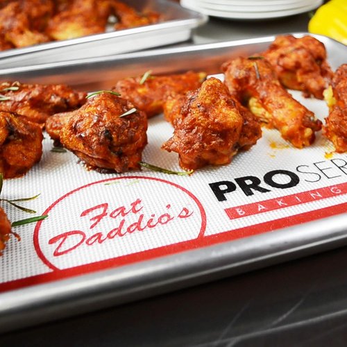 Fat Daddio's Half Sheet Pan Set - Natural Aluminum, 2-Pack for Perfect Baking & Cooking