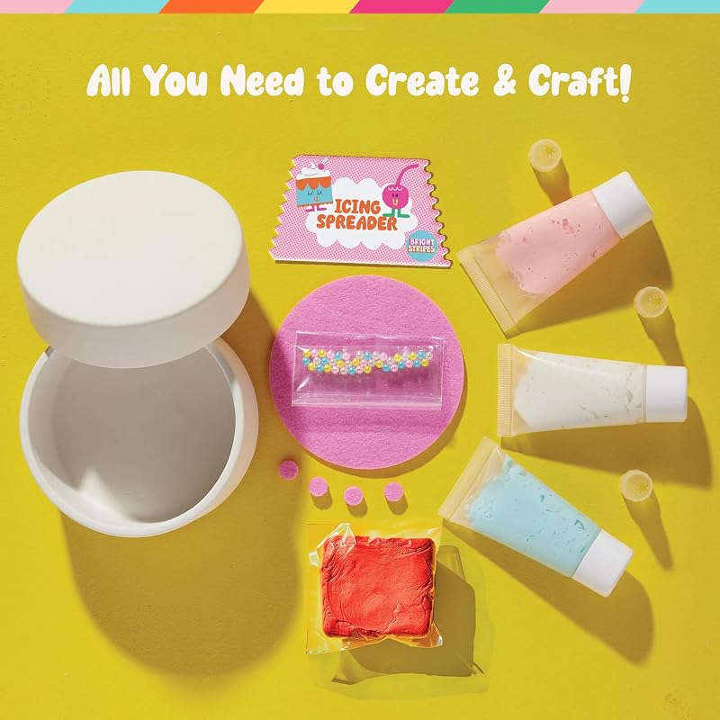 Cake-Inspired Jewelry Box Craft Kit for Ages 8+