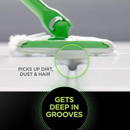 Heavy Duty Sweep + Mop Dry Pads Refill | All-Purpose Floor Cleaner for Home & Kitchen - 32 Count