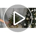 Green 2ft Prelit Artificial Norfolk Pine Christmas Tree - Indoor Decor