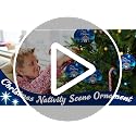 Religious Christmas Nativity Scene Ornament Tree Decoration Style 2 - 3 Inch