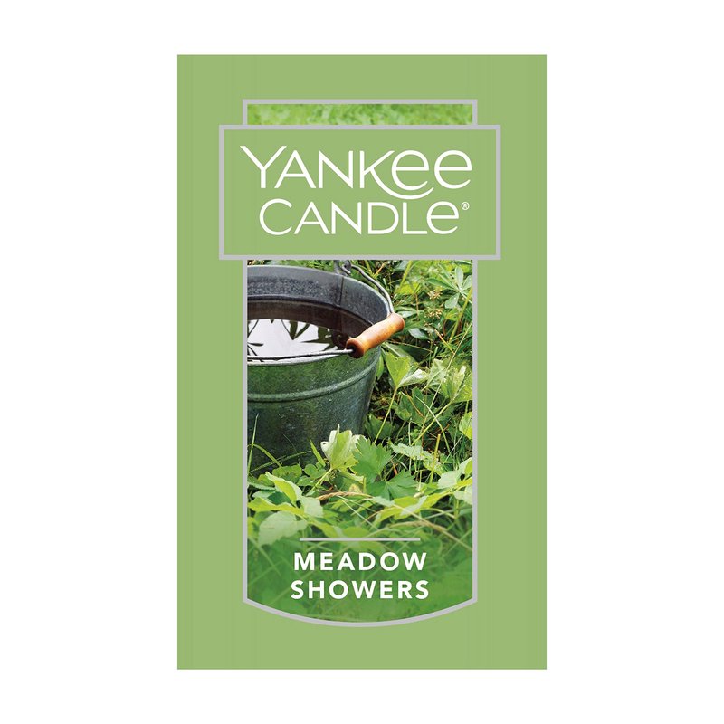 Yankee Candle Meadow Showers Scented Classic 22oz Large Jar Single Wick Candle Over 110 Hours of Burn Time Green