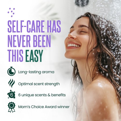 Cleverfy Shower Steamers Aromatherapy - Easter Basket Stuffers for Teens and Adults - Easter Gifts for Women and Men, Girls and Boys - 6 Tablets