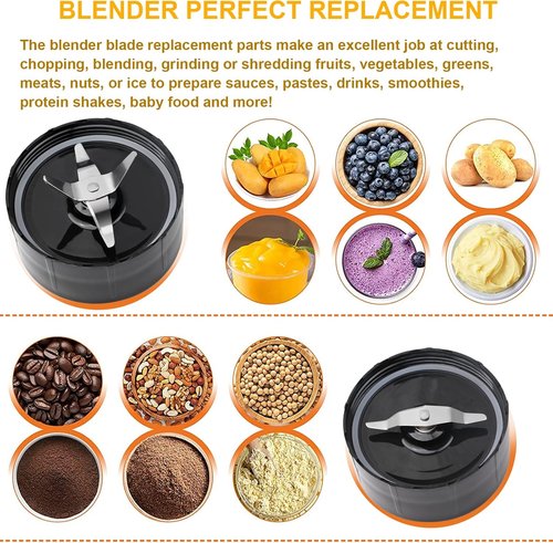 Magic Bullet Replacement Parts - Premium Blender Accessories Set for 250W MB1001 Series