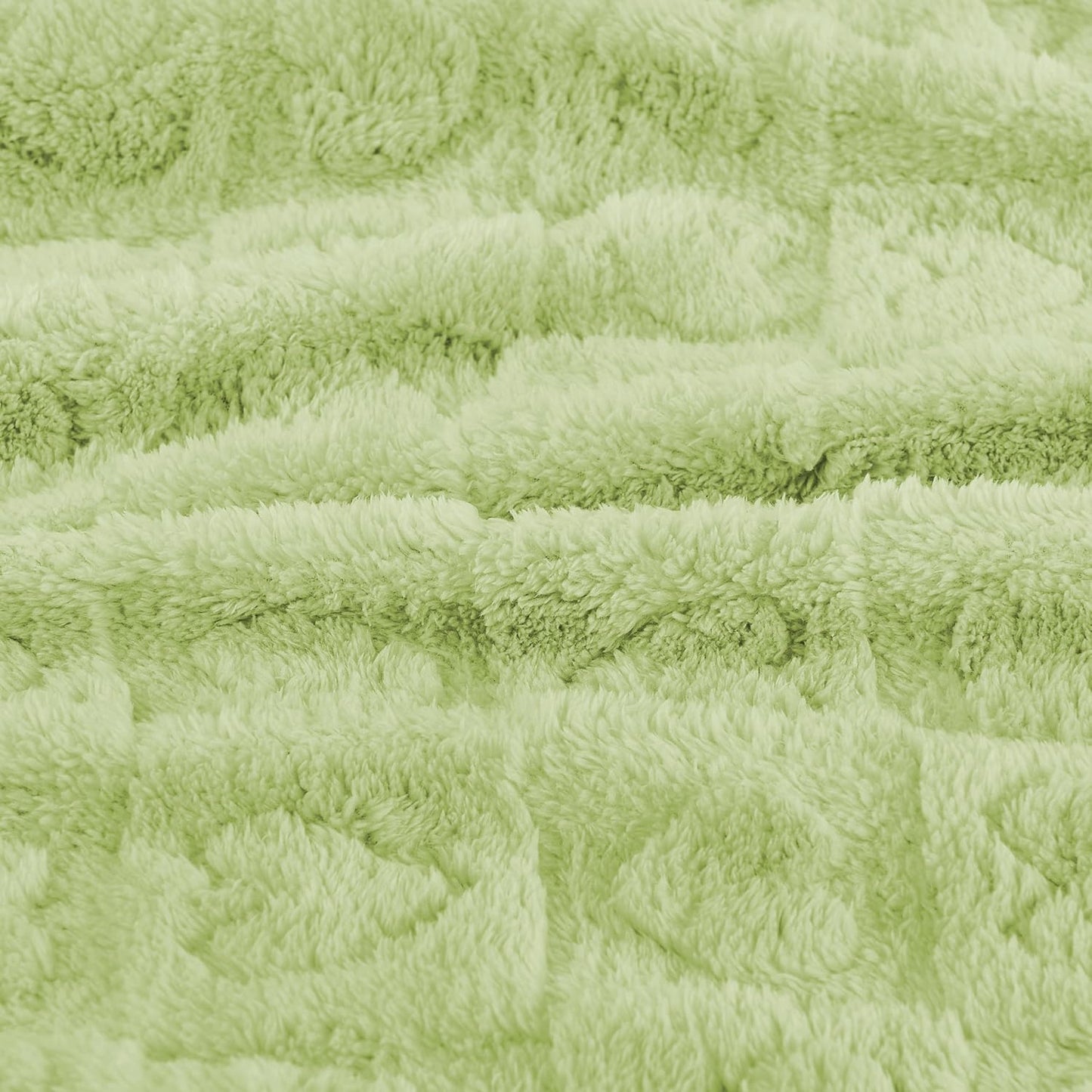 Yurhap Fleece Baby Blanket - Ultra Soft Heart Checkered Design for Boys & Girls | 30” x 40” (Green)