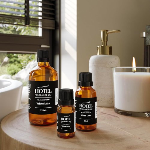 AirScent Hotel Diffuser Oil No. 1042 - Premium Fragrance Inspired by The White Lotus | 10 mL Glass Bottle with Dropper