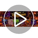 Halloween Purple Skull Trick-or-Treat Bag Foldable Candy Bucket - 1 Count