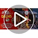 Inflatable Christmas Decorations 8FT Santa Gingerbread Dog Yard Display