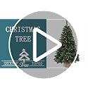 4ft Pre-lit Artificial Christmas Tree with LED Lights, Berries & Pinecones