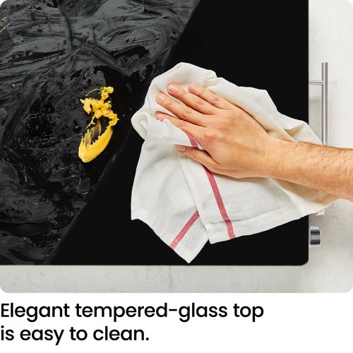 Chefman Electric Warming Tray with Adjustable Temperature Control, Perfect For Buffets, Restaurants, Parties, Events, and Home Dinners, Glass Top Extra Large 21” x 16” Surface Keeps Food Hot – Black