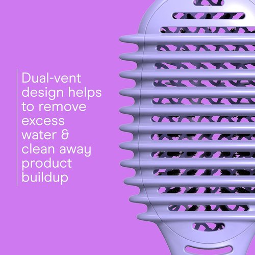 Conair Curl Define Pro Hair Brush - Dual-Vent Design for Frizz-Free Detangling & Curl Definition
