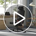 SIHOO B100 SE Ergonomic Office Chair Soft Black with Lumbar Support