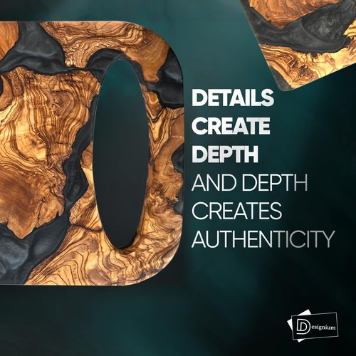 Handmade Olive Wood Small Cutting Board Resin Mini Charcuterie Boards with Handle, White Epoxy Resin Small Wood Cutting Board for Kitchen, Decorative Cutting Board for Housewarming Gifts (Black)