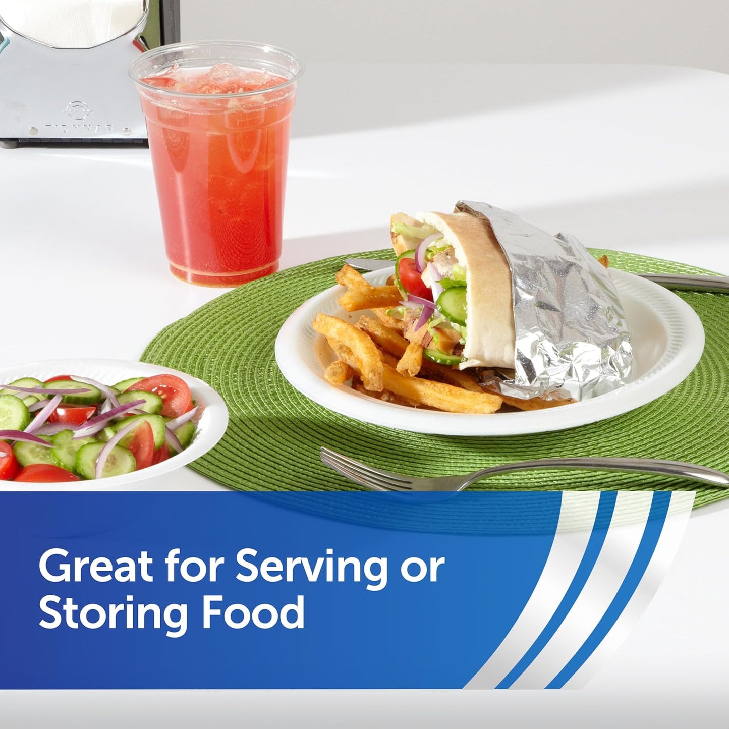 Reynolds Pre-Cut Aluminum Foil Sheets - Perfect for Catering & Restaurants | 12 x 10.75 Inches, 500 Ct.