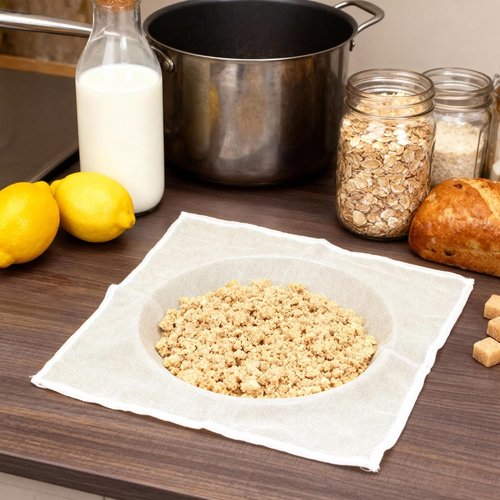 Grade 100 Cheesecloth - Precut Unbleached Cotton Straining Cloths | 15 Pack, Reusable, 56 x 42 Weave