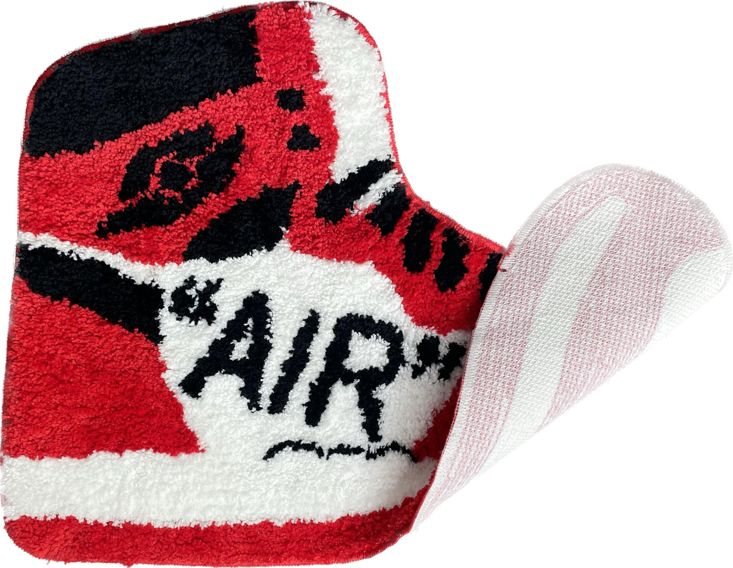 LUXAPE Sneaker Rug - Handmade & Premium- 30in (75cm) - Hypebeast Rug - Hypebeast Room Decor - Living Room, Bedroom, Children Room, Door mat - Aesthetic Room Decor - Luxape Rug (Luxape-7)