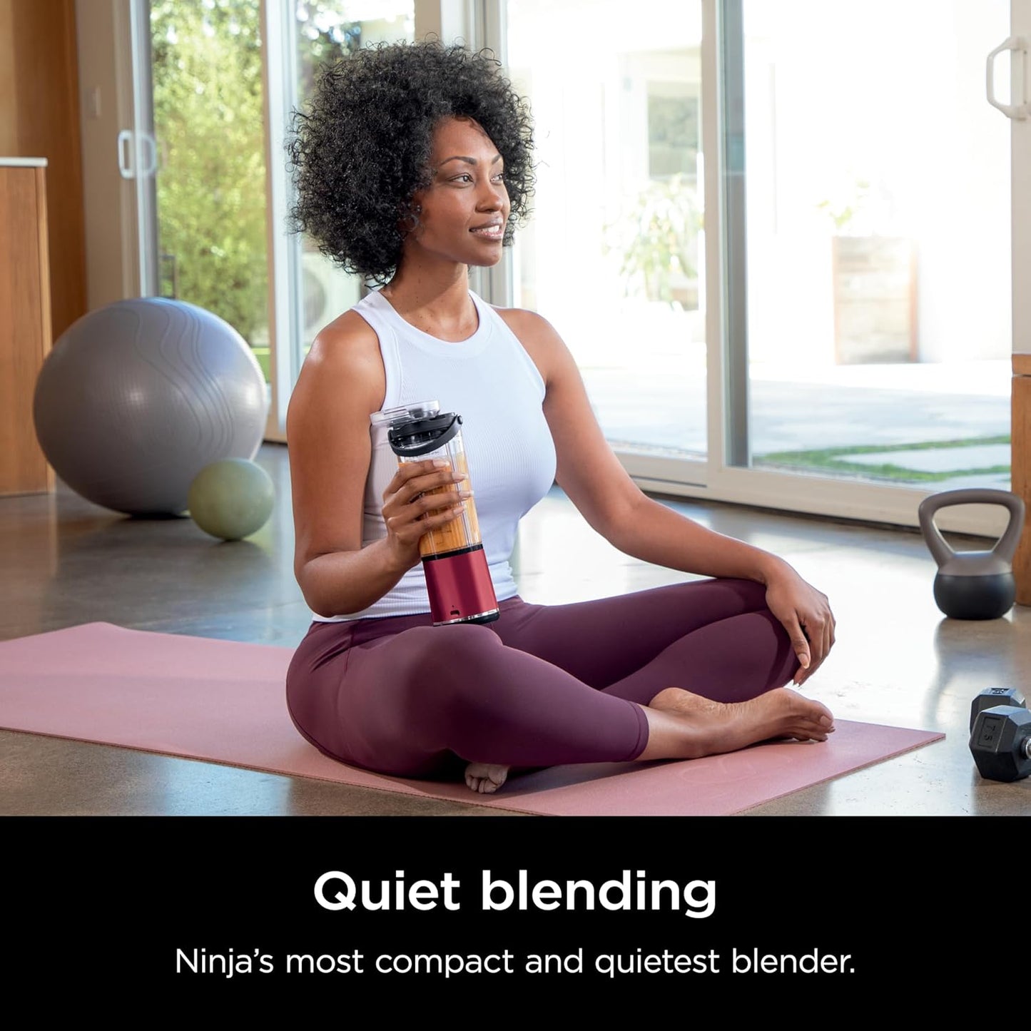 Ninja Blast Portable Blender - Cordless 18oz Personal Blender for Shakes & Smoothies | Leakproof Lid, USB-C, Red