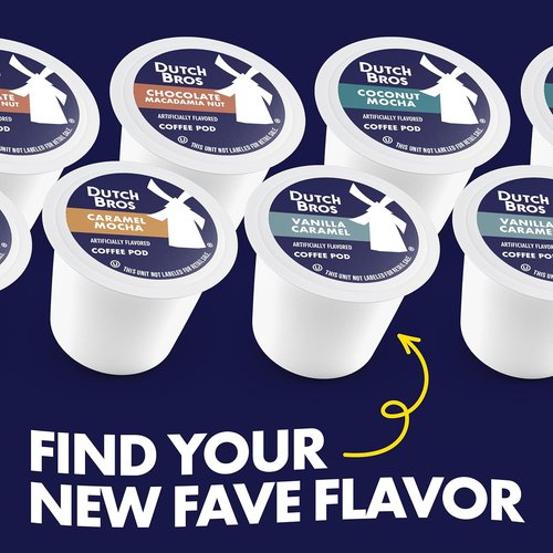 Dutch Bros® OG Medium Roast Coffee Pods - 60 Count Single Serve for Keurig K-Cup Brewers