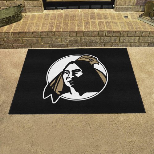 FANMATS 28242 UNC Pembroke Braves All-Star Rug - 34 in. x 42.5 in. Sports Fan Area Rug, Home Decor Rug and Tailgating Mat
