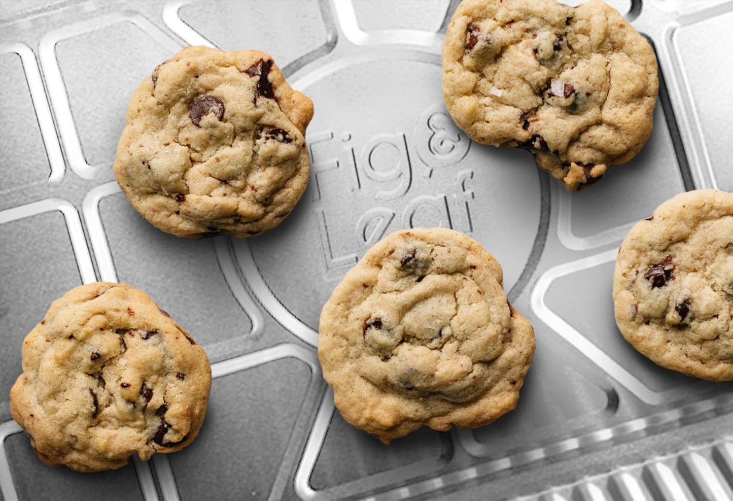 Regine Switzerland Disposable Aluminum Foil Baking Sheets - 1/4 Size Cookie Trays | Heavy Duty Nonstick, 12.8” x 8.9”