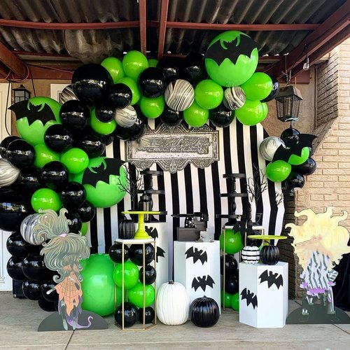 Black Balloons - 12 Inch Matte Latex Balloons | 100 Pack for Birthdays, Weddings & Celebrations