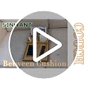 Black Oversize Couch Table Insert for Sectionals - Sofa Middle Seat Organizer