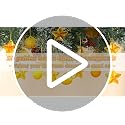 18Pcs Golden Glass Sea Shell Starfish Ornaments for Beach Party Decor
